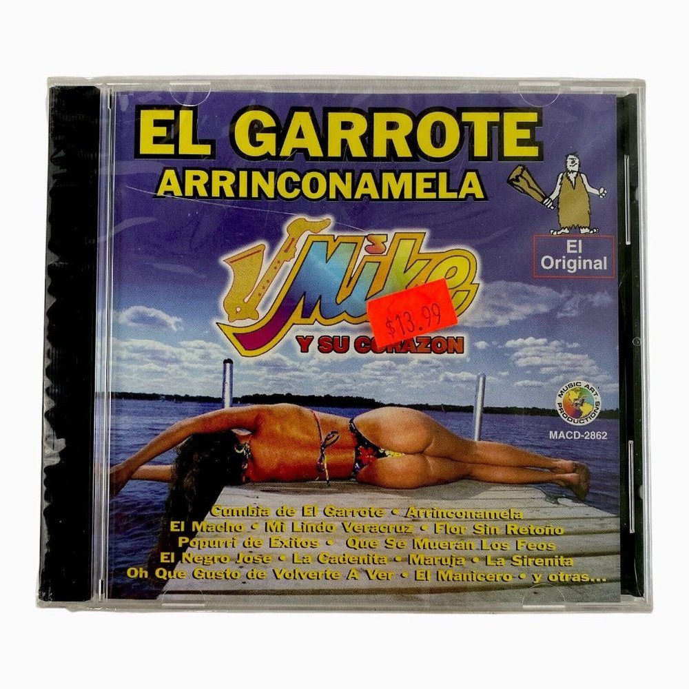Mike Y Su Corazon:‎ El Garrote (CD, 1999 Music Art) Spanish/ Latin- New Sealed